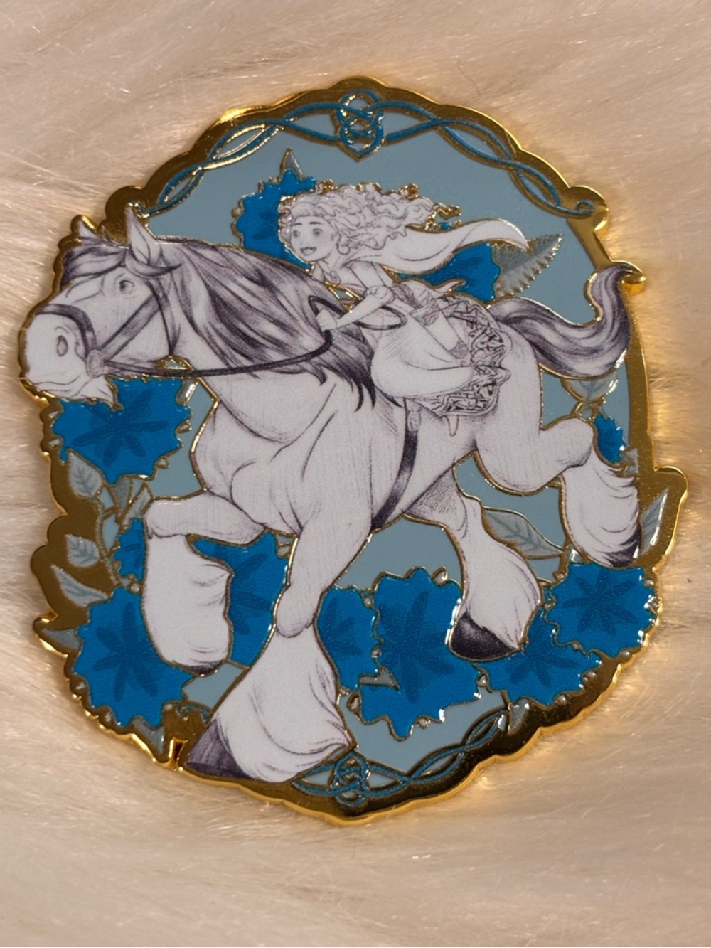 Disney Princess Horses Mystery Pin - Merida